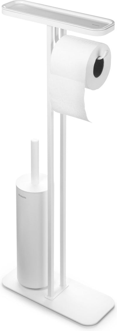 Maggiordomo da toilette Brabantia Mindset - bianco minerale fresco
