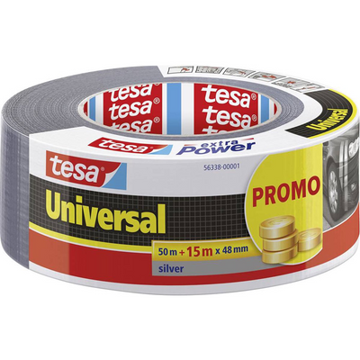 Tesa 1072223 - xp universale promo 50+15m 48mm grigio | 4 pezzi