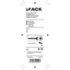 Mack 1019754 - tornillo para aglomerado cabeza vz acero inoxidable 9 piezas 5,0 x 40 mm | 10 piezas