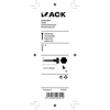 Mack 1019764 - perno roscado para madera acero inoxidable 4 piezas 6 x 40 mm | 10 piezas