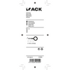 Mack 1019892 - ojo de tornillo de acero inoxidable 2 piezas 3,0 x 20 mm | 10 piezas