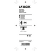 Mack 1017895 - taco hueco pared nylon 4uds tc | 5 piezas