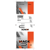 Mack 1017952 - grapa de acero galvanizado 250 gr 2,0 x 20 mm | 5 piezas