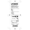 Mack 1018000 - cabeza de destornillador chip automontable verz amarillo 200 piezas 3,0 x 16 mm | 5 piezas