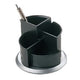 Astuccio helit h6220599 nero argento girevole