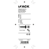 Mack 1018074 - tornillo autorroscante con cabeza cilíndrica galvanizada. 24 piezas 4,8 x 38 mm | 5 piezas