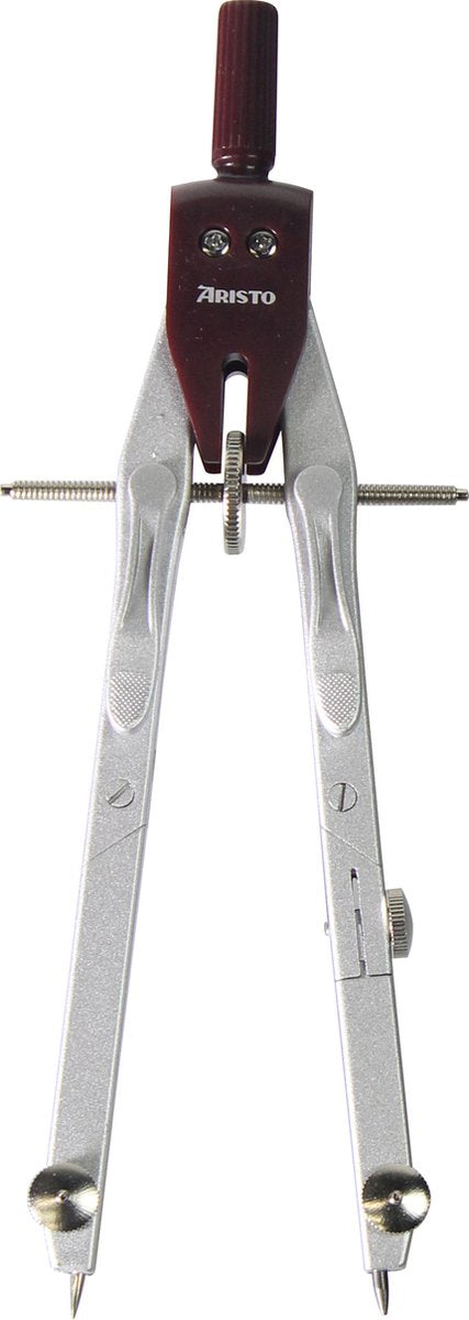 Aristo snelverstelpasser - geocollege - lengte 170mm - diameter 340mm - wijnrood - ar-55441