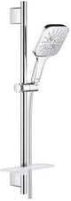 Grohe rainshower smartactive cube 130 douchestangset - waterbesparend - met zeepschaal - chroom