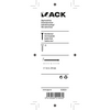 Mack 1020024 - clavo cabeza redonda acero inoxidable A2 100 uds 1,6 x 20 mm | 5 piezas
