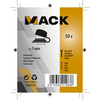 Mack 1020172 - carcasa de cierre gris 50 uds. 7 mm | 5 piezas