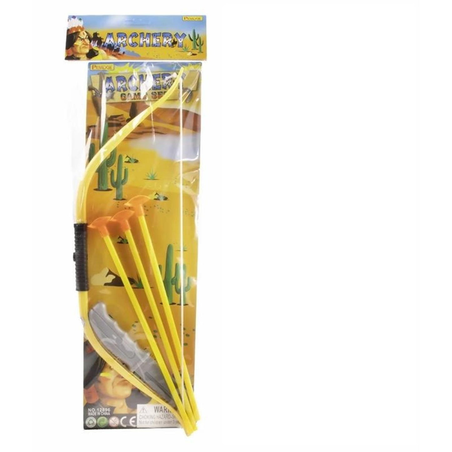 Set arco e frecce in borsa con 3 frecce