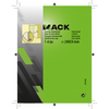 Mack 1047657 - deurstop cilindermodel vermessingd ø 28h28 mm 1 st pc | 6 stuks
