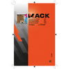 Mack 1048776 - pastiglia super scorrevole autoadesiva marrone ø 70 mm 4 pz | 12 pezzi