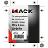Mack 1049741 - busta da 100 pz. ganci per cavità zincati 210 x 3,5 | 5 pezzi