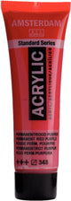 Royal talens verf - acryl - 348 - permanent rood purper - amsterdam - 20ml