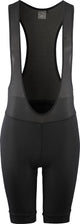 Craft balance bib shorts m heren fietsbroek - black-rock - maat m