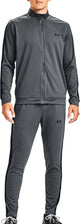 Chándal para hombre Under Armour UA Rival Knit Track Suit-GRN - Azul marino OD Verde - Negro