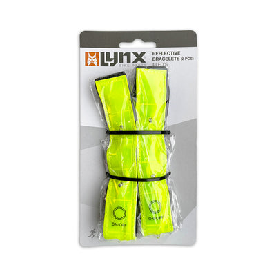 Lynx reflecterende armband 4 led's (2x)
