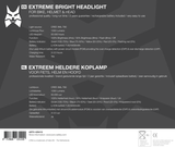 Lynx Pro Headlight extremadamente 1000 Lumen recargable - afbeelding 3