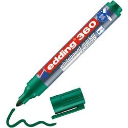 Pennarello per lavagna bianca edding 360 1,5-3 mm verde