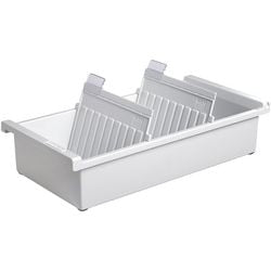 Bandeja para fichas han a6 1300 tarjetas gris