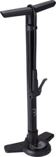 Pompa da bicicletta Bbb cycling airboost 2.0 con manometro - 11 bar 160 psi - valvole: Dunlop, Presta Schräder - pompa da pavimento ad alta pressione per bici da corsa e MTB - nero - BFP-28