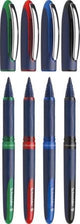 Schneider schrijfwaren schneider rollerball - one business - lijnbreedte 0,6mm - 4 stuks assorti kleuren - s-183094