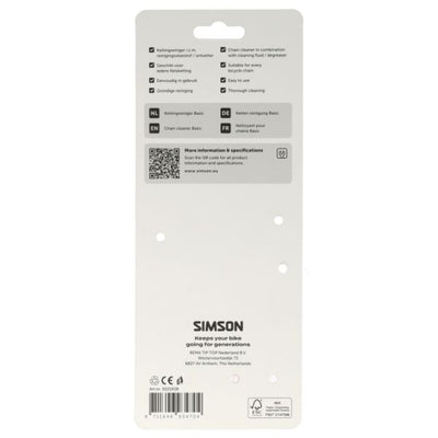 Simson chain cleaning device basic
