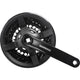 Shimano crankstel 6 7 8 speed tourney fc-ty301 met 150mm crankarm 42 x 34 x 24t - zwart