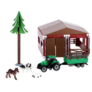 Agrotoys Farm con tractor y escala de animales 1:50