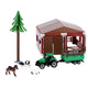 Agrotoys Farm con trattore e scala degli animali 1:50