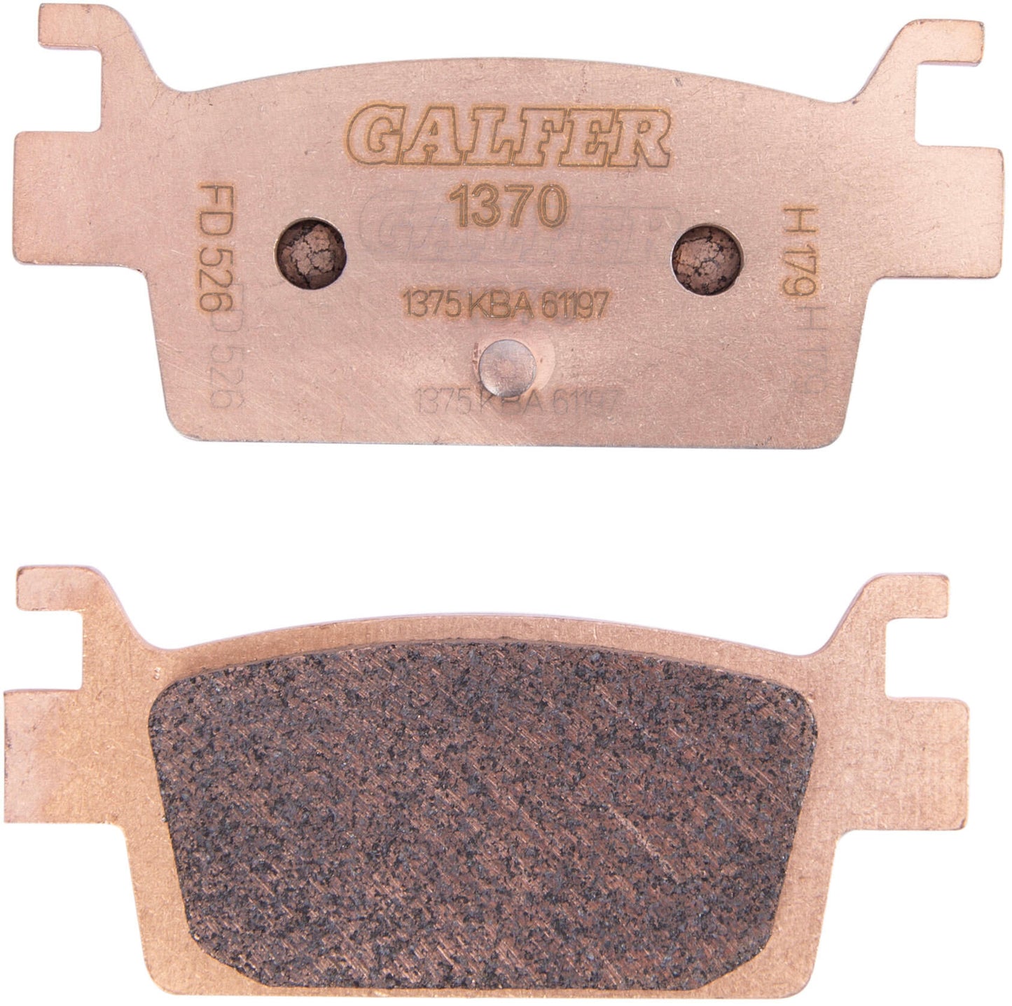 Pastiglie freno Galfer fd526 pastiglia freno fd526 g1370 metallo sinterizzato