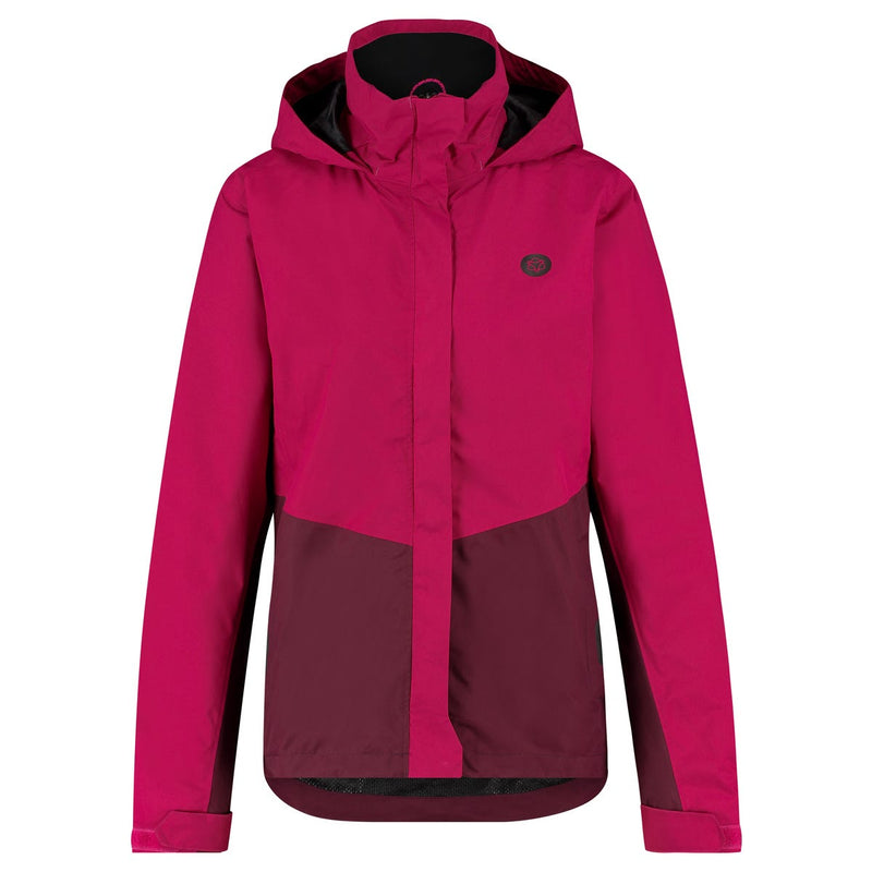 Sección impermeable esencial damas vino rosa