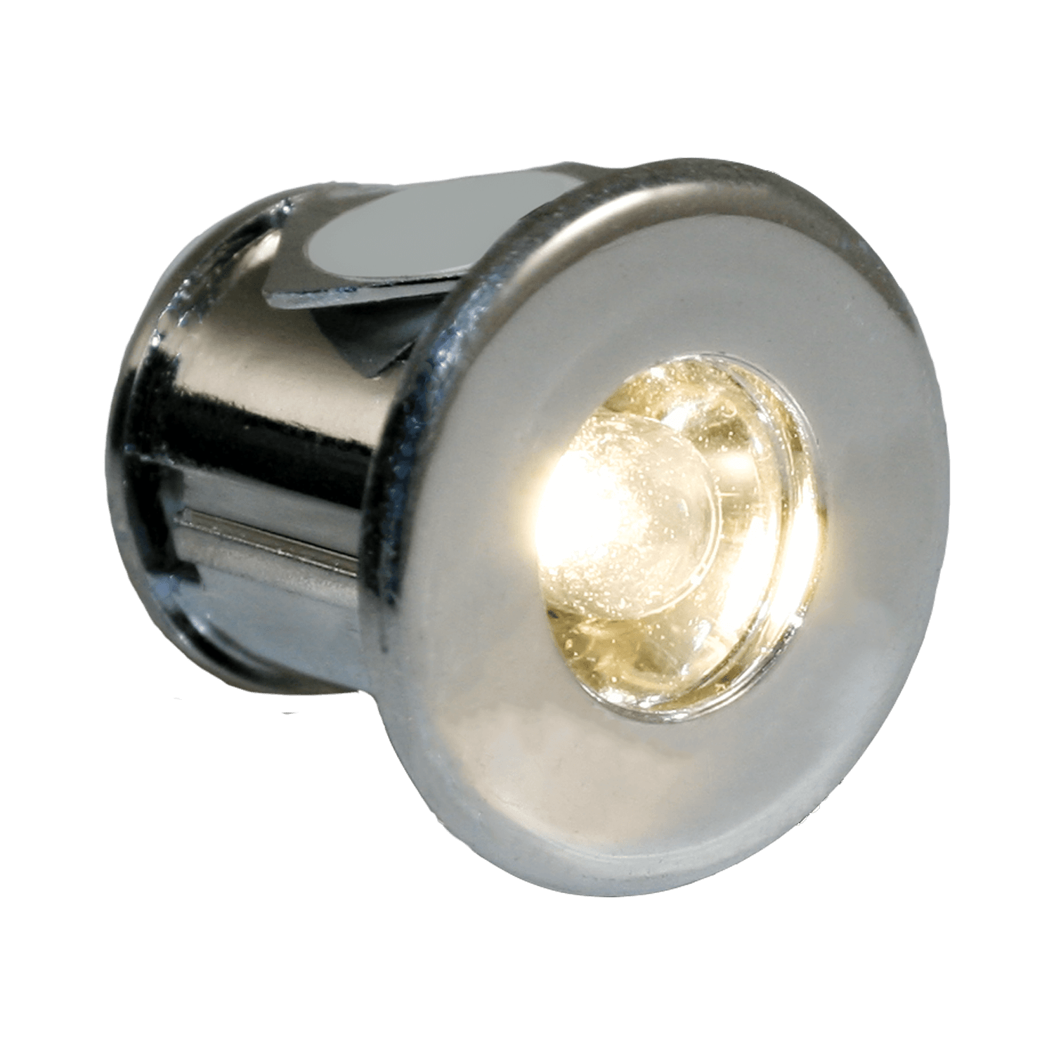 Fanale di navigazione Campio LED bianco - ece r10 - cromato - set di 2 pezzi