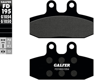 Galfer bremsbelag fd195 brake pad fd195 g1054 organic standard