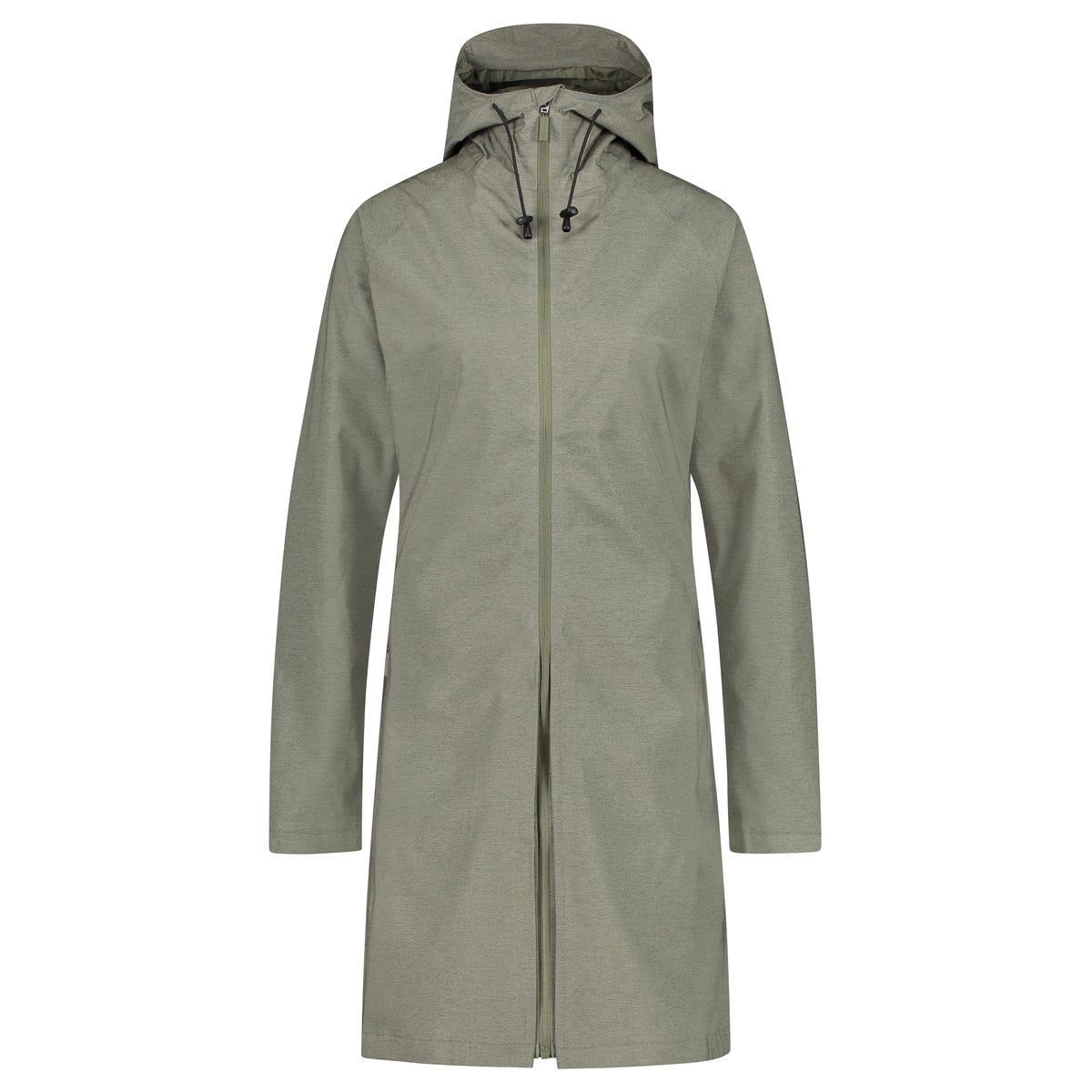 Puch seq raincoat urban outdoor ladies olive green
