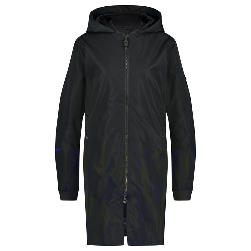 Puch lungo bomber impermeabile urbano outdoor donna nero
