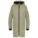Chubasquero bomber largo Puch urban outdoor mujer verde pistacho