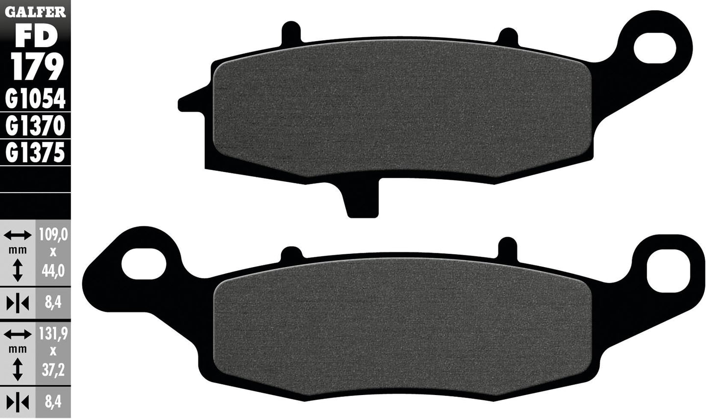 Galfer bremsbelag fd179 brake pad fd179 g1054 organic