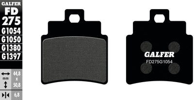 Galfer bremsbelag fd275 brake pad fd275 g1054 organic standard