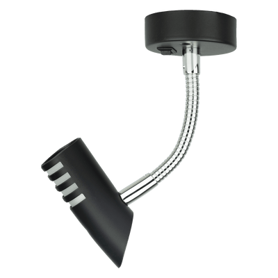 Aplique Sao con brazo flexible - negro - sin embalaje de venta