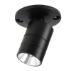 Tollo mini faretto da superficie nero