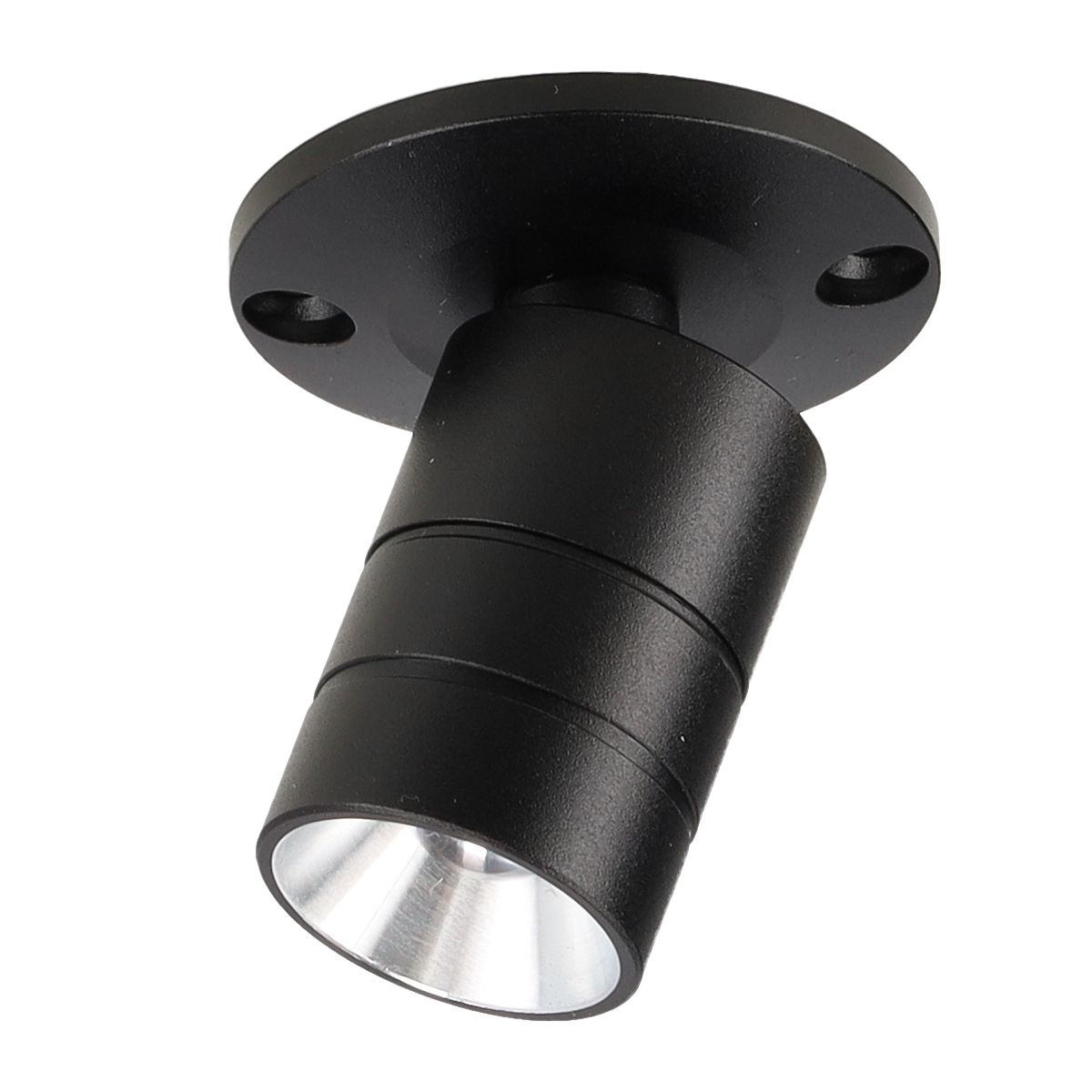 Foco de superficie Tollo mini negro