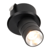 Foco empotrable mini Rapino negro