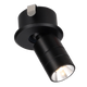 Foco empotrable mini Rapino negro