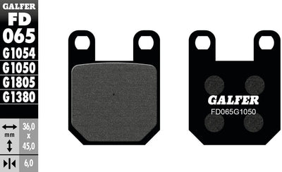 Galfer remblokken fd065 brake pad fd065 g1050 organic