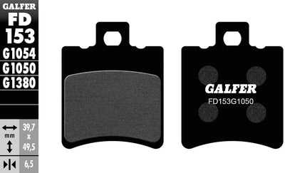 Galfer bremsbelag fd153 brake pad fd153 g1050 organic