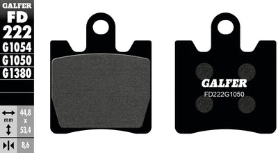 Galfer bremsbelag fd222 brake pad fd222 g1050 organic scooter