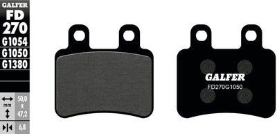 Galfer bremsbelag fd270 brake pad fd270 g1050 organic scooter