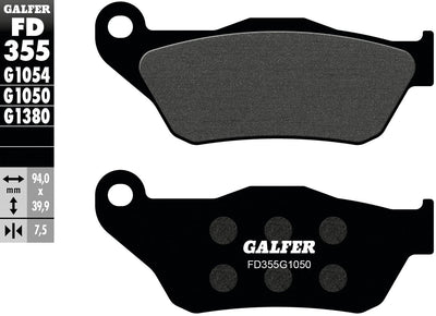 Galfer bremsbelag fd355 brake pad fd355 g1050 organic scooter